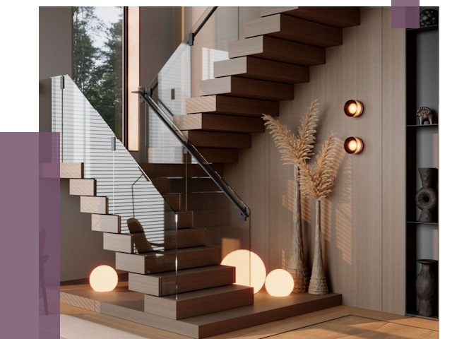 Изготовление и монтаж лестниц в Киселёвске от 87389 руб. | ПРОЛЁТ-Кис