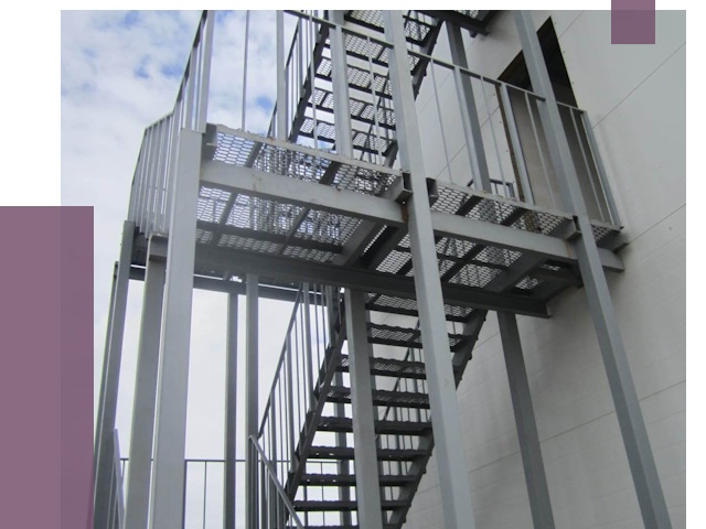 Монтаж пожарных лестниц в Киселёвске от 7814 руб.