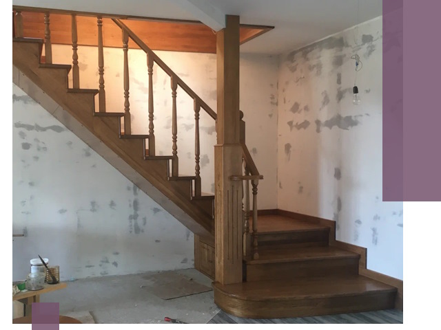 Ремонт деревянных лестниц в Киселёвске: быстро и качественно