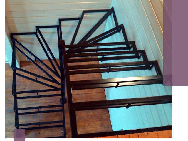 Изготовление металлических лестниц любой сложности в Киселёвске