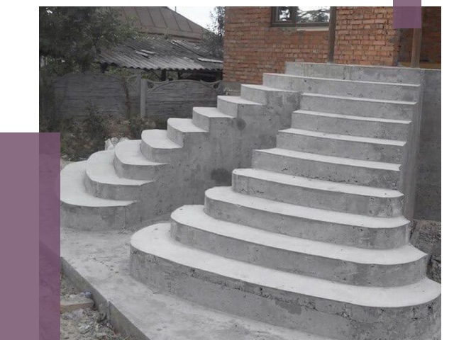 Монтаж бетонных лестниц в Киселёвске от 4318 руб. 