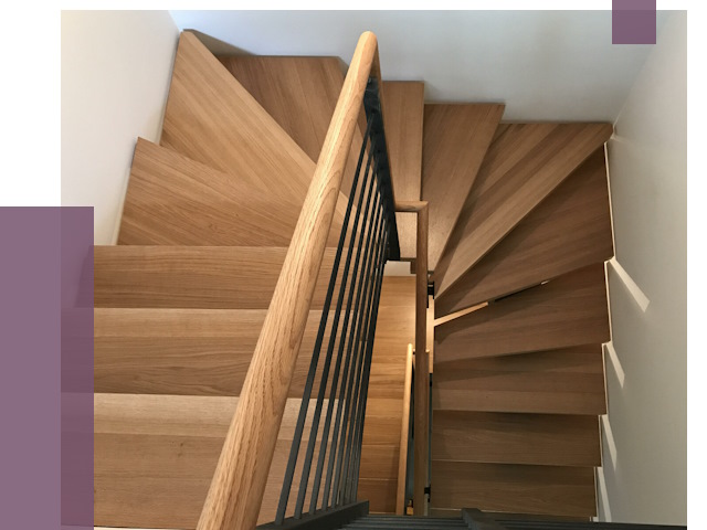 П-образные лестницы в Киселёвске под ключ от 48835 руб. | ПРОЛЁТ-Кис