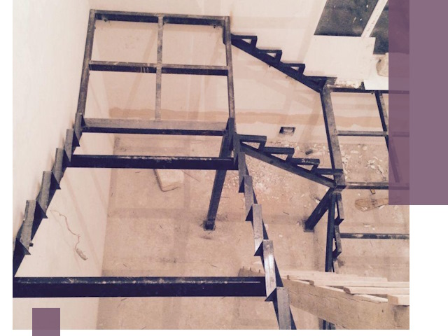 Монтаж лестниц на металлокаркасе в Киселёвске быстро и качественно