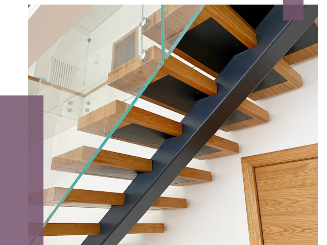 Лестницы на монокосоуре в Киселёвске от 19020 руб. под ключ | ПРОЛЁТ-Кис