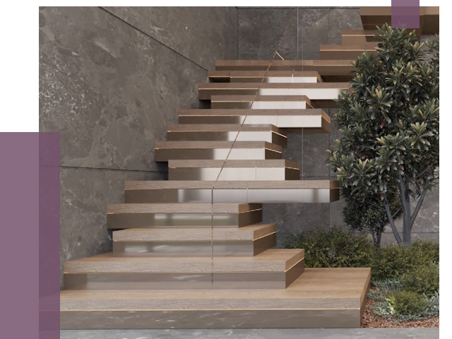 Современные лестницы в Киселёвске от 13879 руб. | ПРОЛЁТ-Кис