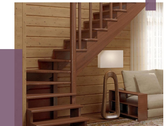 Лестницы эконом класса в Киселёвске от 18352 руб. бюджетные решения