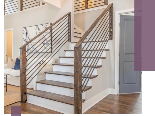 Лестницы для коттеджа под ключ в Киселёвске — изготовление и монтаж