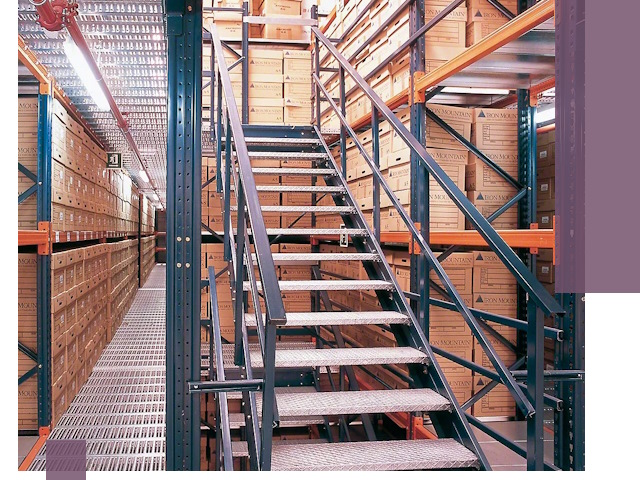 Лестницы складские прочные и безопасные под ключ в Киселёвске