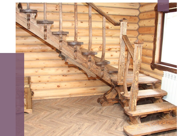 Лестницы в баню в Киселёвске от 19225 руб. — изготовление | ПРОЛЁТ-Кис