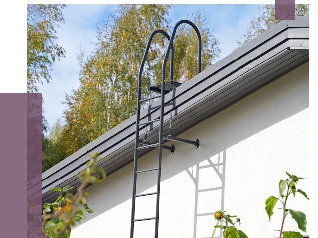 Лестницы на крышу в Киселёвске от 19225 руб. — монтаж и монтаж ПРОЛЁТ-Кис