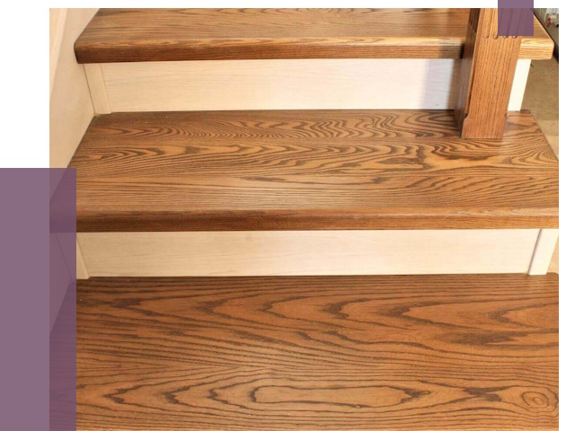 Буковые лестницы под ключ в Киселёвске от 12594 руб.