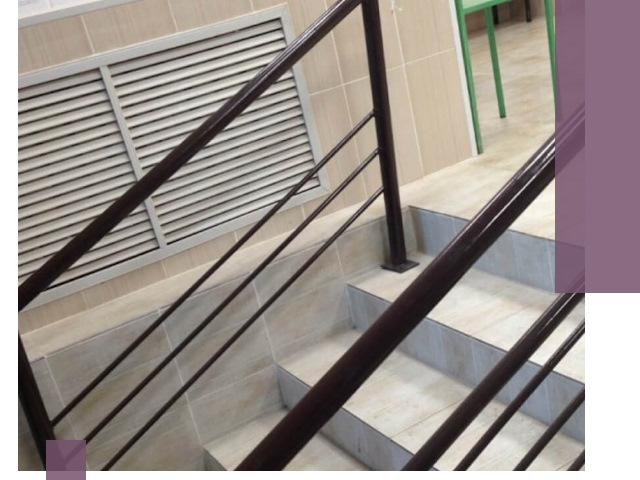 Изготовление перил из металла под ключ в Киселёвске