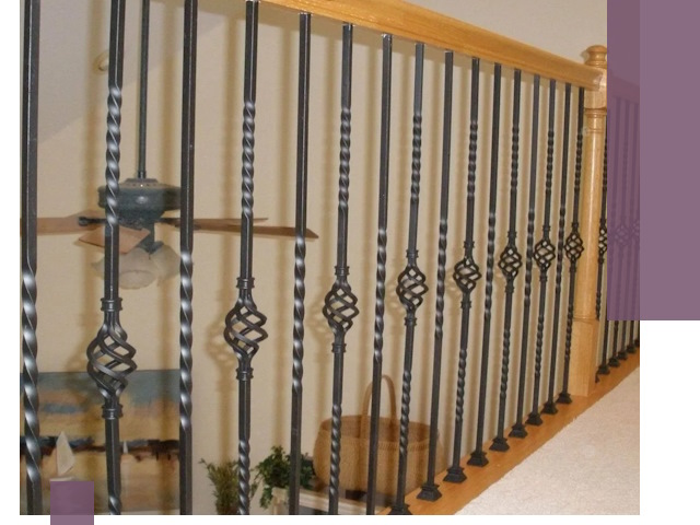 Изготовление и монтаж кованных перил в Киселёвске под ключ