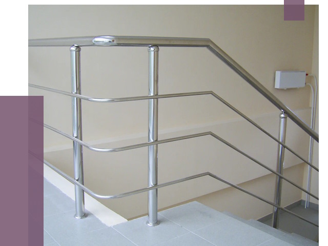 Алюминиевые перила в Киселёвске от 6374 руб. под ключ | ПРОЛЁТ-Кис