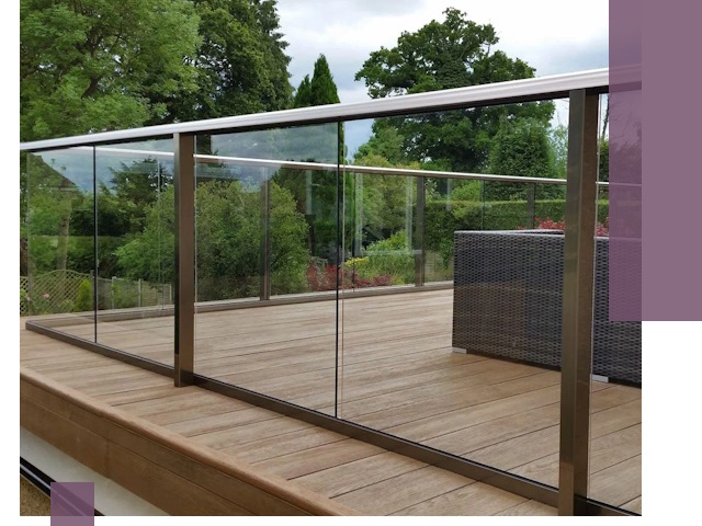 Алюминиевые перила на заказ в Киселёвске — монтаж и гарантия