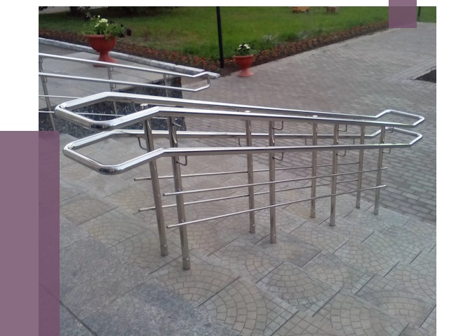 Перила для инвалидов в Киселёвске от 7629 руб. под ключ | ПРОЛЁТ-Кис