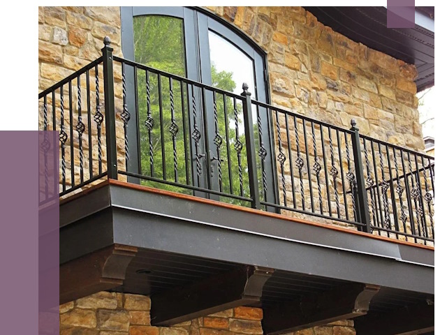 Балконные ограждения в Киселёвске от 8071 руб. — купить | ПРОЛЁТ-Кис