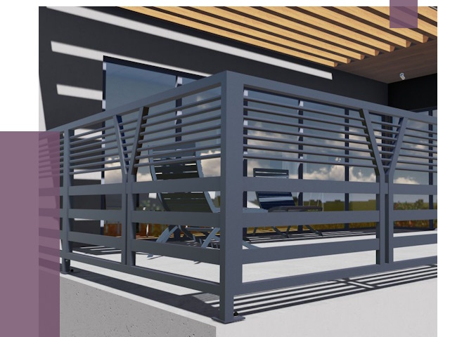 Изготовление балконных ограждений в Киселёвске от 10795 руб. | ПРОЛЁТ-Кис