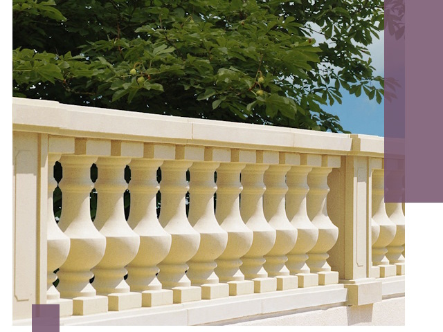 Установка балюстрады в Киселёвске: изготовление и монтаж под ключ