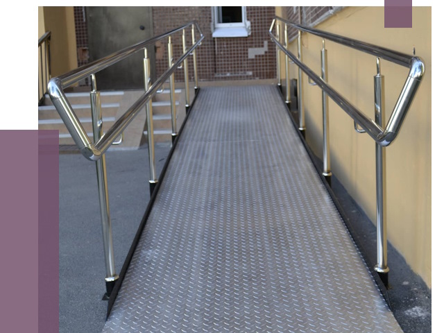 Пандусы в Киселёвске от 12337 руб. — установка для инвалидов | ПРОЛЁТ-Кис