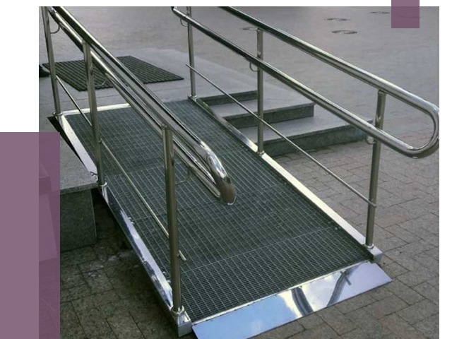 Монтаж пандусов для инвалидов в Киселёвске от 8657 руб. под ключ | ПРОЛЁТ-Кис