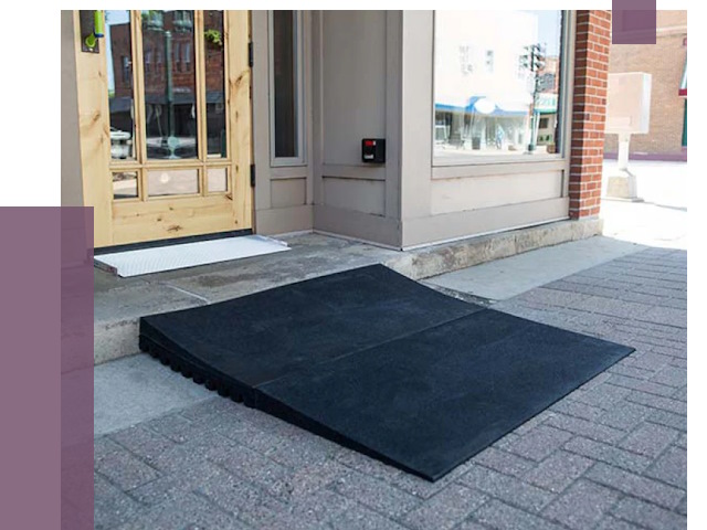 Резиновые пандусы в Киселёвске от 2570 руб. — купить ПРОЛЁТ-Кис