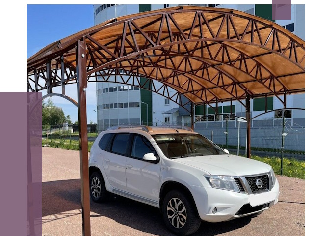 Недорогие навесы в Киселёвске от 43180 руб. | ПРОЛЁТ-Кис