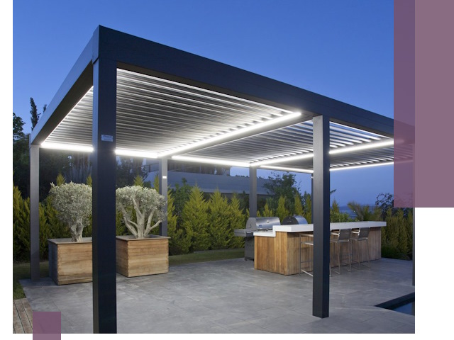 Навесы отдельно стоящие под ключ в Киселёвске из металла и поликарбоната