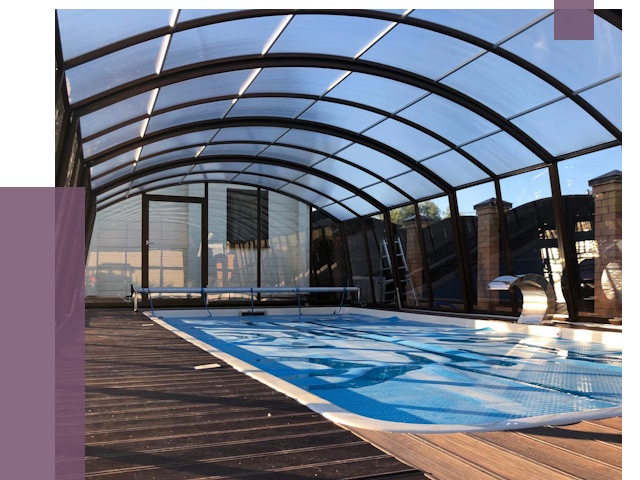 Навесы для бассейна в Киселёвске от 16861 руб. под ключ | ПРОЛЁТ-Кис