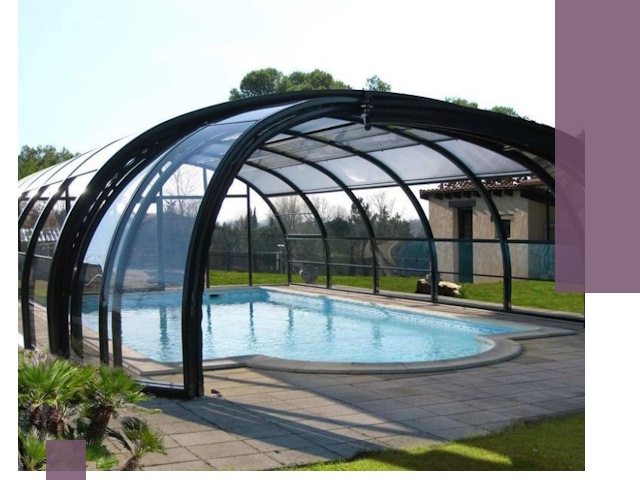 Навесы для бассейна в Киселёвске: изготовление и монтаж под ключ