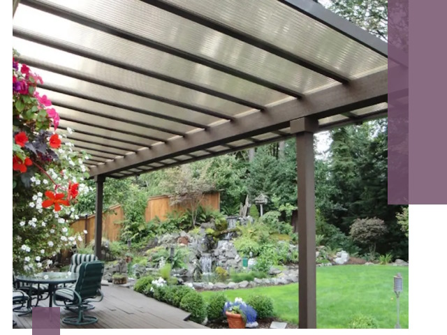 Навесы из поликарбоната под ключ в Киселёвске быстро и надёжно