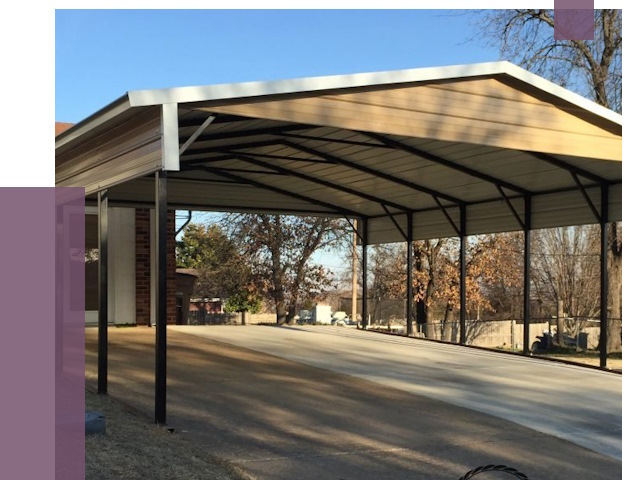 Двускатные навесы в Киселёвске от 8071 руб. | ПРОЛЁТ-Кис