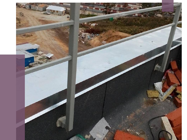 Монтаж парапетов в Киселёвске от 4318 руб.  | ПРОЛЁТ-Кис