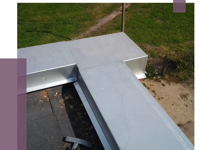 Оцинкованные парапеты в Киселёвске от 8071 руб.  | ПРОЛЁТ-Кис