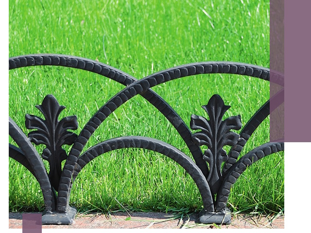 Декоративные металлические бордюры под ключ в Киселёвске