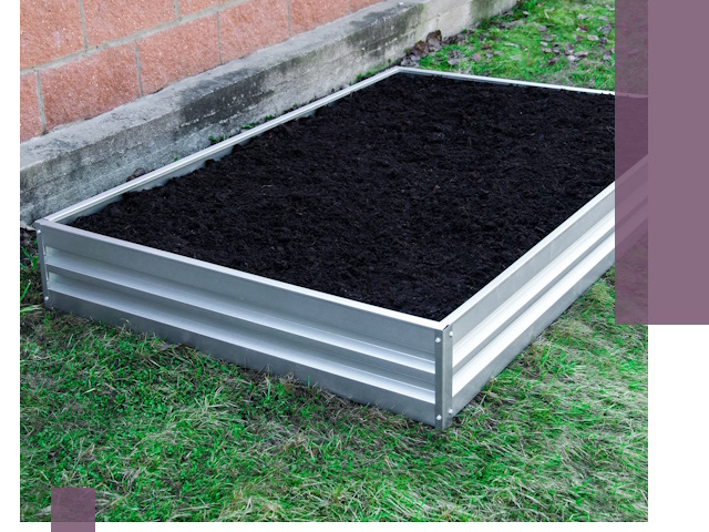 Металлические бордюры для грядок в Киселёвске: прочность и аккуратность