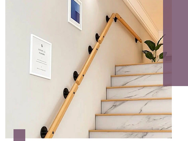 Поручни металлические и деревянные под ключ в Киселёвске