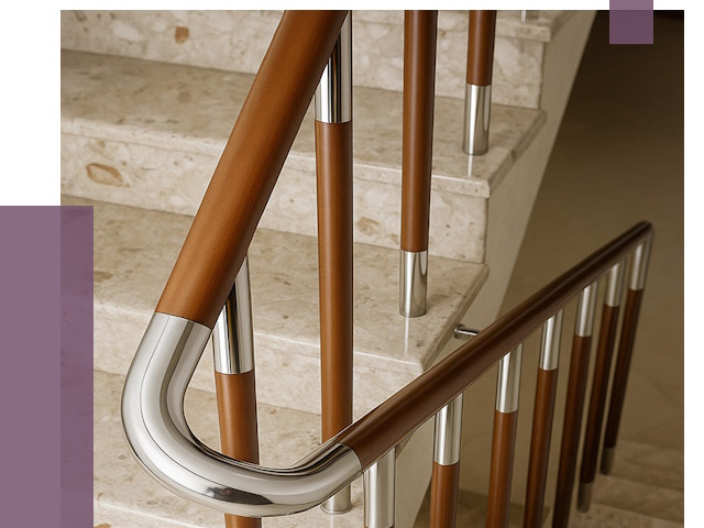 Монтаж поручней в Киселёвске от 9767 руб. монтаж под ключ | ПРОЛЁТ-Кис