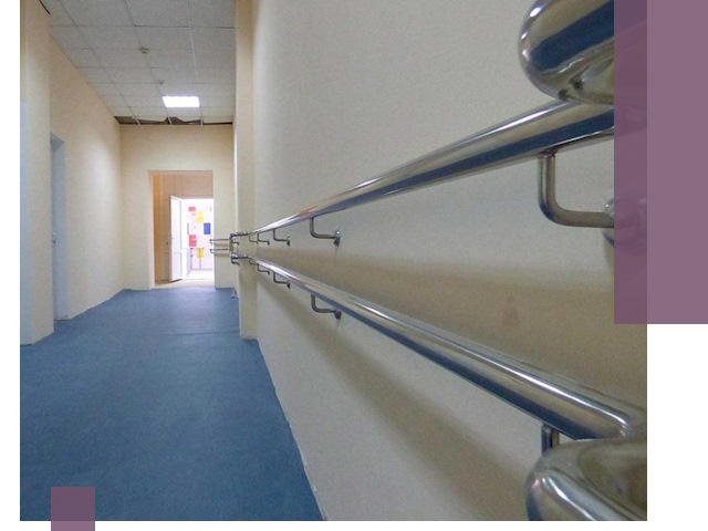 Поручни для инвалидов в Киселёвске: изготовление и монтаж